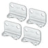 PATIKIL Air Cylinder Connecting Pneumatic Rod Splint Mounting Bracket, 4 Pack for 32mm Cylinder Dia. Installation Stand