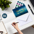 50 Pack 4" 6" Gold Foiled Employee Appreciation Cards with Envelopes and Stickers, x Thick Employee Thank You Cards