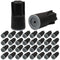 Uenhoy 40 Pcs Waterproof Wire Electrical Connectors 22AWG-14AWG, Outdoor Sealant Twist Nut Caps
