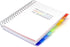 Pukka Pad B5 Subject Notebook – 10 Repositionable Dividers, 400 Perforated Pages, 80GSM Paper, White, 7.48 x 9.84in