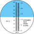 Alcohol Refractometer for Spirit - Alcohol Volume Percent with ATC Dual Scale Brix 0-40% 0-25% VOL