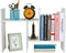 PAG Adjustable Desktop Shelf Wood Small Bookshelf Desk Supplies Organizers and Accessories