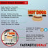 Fastasticdeals Z31 10 Food Truck Decals Polish Sausage Concession Restaurant Die-Cut Vinyl Sticker & Sign in on Longest