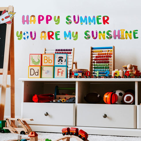 Colarr 232 Pcs Large Letter Stickers, 24 Sheets 2.5 Inch Alphabet Self Adhesive Letters for Bulletin Board Classroom