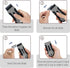 2 Pack, 30 Set Bates- Razor Blade Scraper Tool, Extra Stainless Steel Blades, Anti-Slip Ergonomic Handle Design, Razor