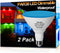 PAR38 Outdoor Flood Light Bulbs Blue, 2 Pack 700LM PAR38 Blue Bulbs
