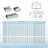 SBR20UU 20mm 1PC Linear Bearing Block Aluminum Open Motion Bearing Slide Unit for Linear Rail