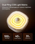 4 Pack 100LM Counter, Homelist Small Rechargeable Motion Sensor Light, COB Light Source Puck Lights Rechargeable