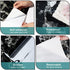 Arthome Black Marble Contact Paper, 15.7"x120" Self Adhesive Wallpaper, Removable Decorative Film for Desk, Kitchen