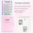 Sooez 100 Envelopes Challenge Binder, Money Saving Challenge Budget Binder with Cash Envelopes, Savings Challenge Book - Easy & Fun Way to Save $5,050, Money Saving Binder for Budgeting & Saving