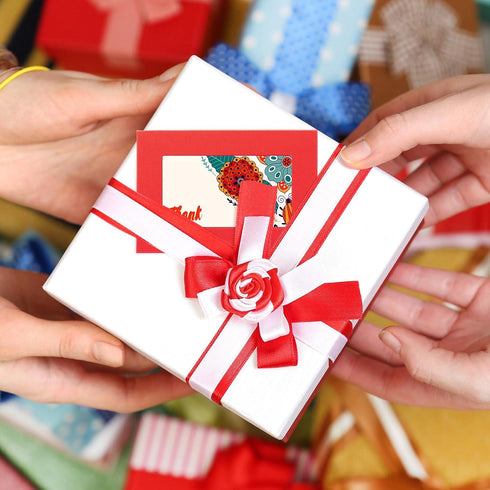 550 4 2.8 Inch Uiifan Pcs Colorful Window Gift Card Envelopes x Gift Card Sleeves Credit Size with Heart Shaped Clasp