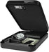 Amazon Basics Portable Security Case Lock Box Safe with Combination Lock for Documents, Valuables and Personal Items