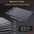 ARRIS 100X250X5MM Carbon Fiber Sheet, Available in Multiple Thicknesses for RC Aircraft