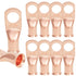 10PCS 4AWG - 3/8''Stud Heavy Duty Copper Terminals - Battery Cable Crimp Lugs, Electric Connectors