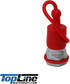 TL32-M 2pack 5/8" SAE Thread Male 1/2 Ag Quick Connect Hydraulic Coupler Poppet Style for Agricultural Machines