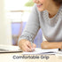 Cambond Ballpoint Pens Metal Pen - Silver with Black Ink for Gift Business Men, 3 Pens with 3 Refills