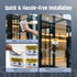 Set Pack 2.75"x3.25" SmartSign Protected by Video Surveillance Security Notice Decal | Five of EG Reflective Adhesive