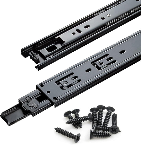 V3VOGUE Side Mount Drawer Slides,Multi Point Fixing Hole,Ball Bearing Slides,Balanced Stability,Cabinet Drawer Runners,for