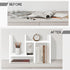 Jerry & Maggie Desktop Organizer Office Storage Rack Adjustable Wood Display Shelf Free Style Double H