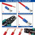 Tnisesm 301Pcs Insulated Wire Electrical Connectors Assortment Kit, Ring, Spade, Butt, Quick Disconnect Terminals