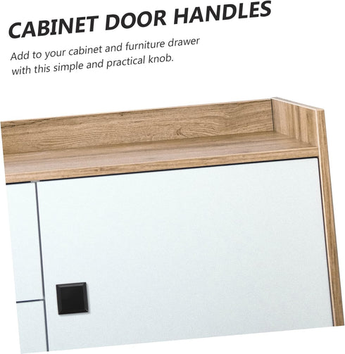 4pcs Gadpiparty Modern Simple Design Door Handle Drawer Handle Multipurpose Knobs for Cabinet Bedside Table