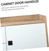 4pcs Gadpiparty Modern Simple Design Door Handle Drawer Handle Multipurpose Knobs for Cabinet Bedside Table