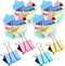 Extra Large Binder Clips, 2 Inch (48 Pack), Colored Big Paper Clamps with Box for Office and Home