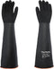 ThxToms Heavy Duty Rubber Gloves, Versatile Latex Chemical Resistant with Anti-Slip Design, 22" 1 Pair