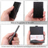 Business Card Holder: Slim Metal Case for Men & Women, Professional Stainless Steel Card Holders with Gift Box Set