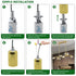 E12 E12 Bulb E12 Bulb (10-Pack) Socket,Ceramic Chandelier Socket Lamp Holder,Light Socket with Wire Lead