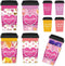 D24TIME Valentines Day Card for Him - 4 Set Coffee Cup Gift