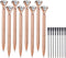 Bling Crystal Diamond Pen, Metal Ballpoint Pens for Office School, Pack of 3, 4, 5, 8, 12 (8 Rose Gold)