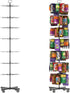 Retail Display Racks 7 Tier Spinning Display Stand, Movable Shop Spinner Rack