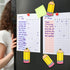Dry Erase Erasers 8 Pcs Magnetic Whiteboard Erasers Cute for Classroom Office and Home (Pencil)