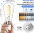MASTERY MART 100 Watt LED Bulb, Edison Bulbs Dimmable Light Bulbs E26, 5000K Daylight White Bright 9W 1100LM, ST21/ST64 Vintage Light Bulbs, UL Listed, Clear Glass, Decorative Light Bulb (10 Pack) by MASTERY MART