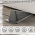 Frienda 12 Pcs Jumbo Door Stoppers, Heavy Duty 2 Inch Rubber Wedge for Hotel, Carpet, Hardwood, Concrete, Tile (Gray)