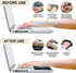 Ergonomic Wrist Rest for Laptop, Upgraded Laptop Wrist Support Pad for Computer Keyboard, Relieve Wrist Pain and Carpal