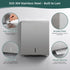 Commercial Paper Towel Dispenser Wall Mount, Large C/Z Tri Fold Multifold Hand Towels Dispenser, Brushed Stainless