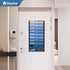 DALTACK Wall File Holder, 10 Tier Hanging Organizer for Papers, Mails, Folders, Clipboard, Magazine Organization, Mesh