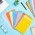 Geyee 100 Pcs 6 x 9 inch Clasp Envelopes, Manilla Gummed Mailing Envelopes for Home Office Business