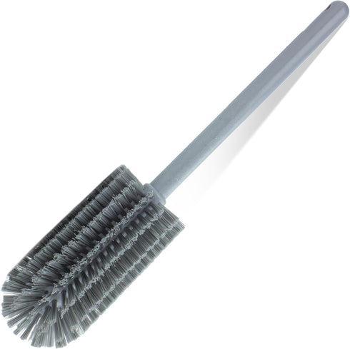 16 Inches, SPARTA Scrub Brush Bottle Brush, Dishwasher Safe Brush with Hanging Hole for Cleaning, Plastic, Gray