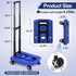 4 Folding Hand Truck Lightweight Hand Truck Dolly Foldable,Luggage cart with Rotate Wheels, Utility Cart