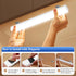 Motion Sensor Under Cabinet Lights - Battery Operated Magnetic Lighting for Pantry, Closet, Kitchen, Bathroom - 4 Pack