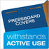 Pendaflex Classification Folders, Standard, Dark Blue, 3 Dividers, 10/BX, Letter Size