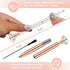 PASISIBICK 20 Pieces Diamond Pens - Cute Ballpoint Crystal Diamond Pens for Women Wedding Decor with 20 Refills (20