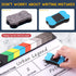 Hilitchi Film Movie Cut Action Board, Acrylic Plastic Slate with Color Sticks and 5 Whiteboard Markers