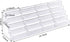 Geetery Acrylic Business Card Holder for Desk, Clear Plastic Stand, Multiple Cards Display Rack for Office Supplies