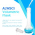 20 ML Volumetric Measuring Flask Set, 2 PCS, NS12/14 Glass Stopper, Graduated, ASTM Class A Borosilicate