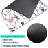 IMAYONDIA 9.5" 7.9" Computer Mouse Pads for Desk, Purple Wildflowers Floral Mouse Pad Small Square Computer Mousepad, x