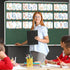 Moving Mountains Alphabet Number Bulletin Board Set, ABC Letters and Number 0-10 Cutouts for Classroom Wall Supplies
